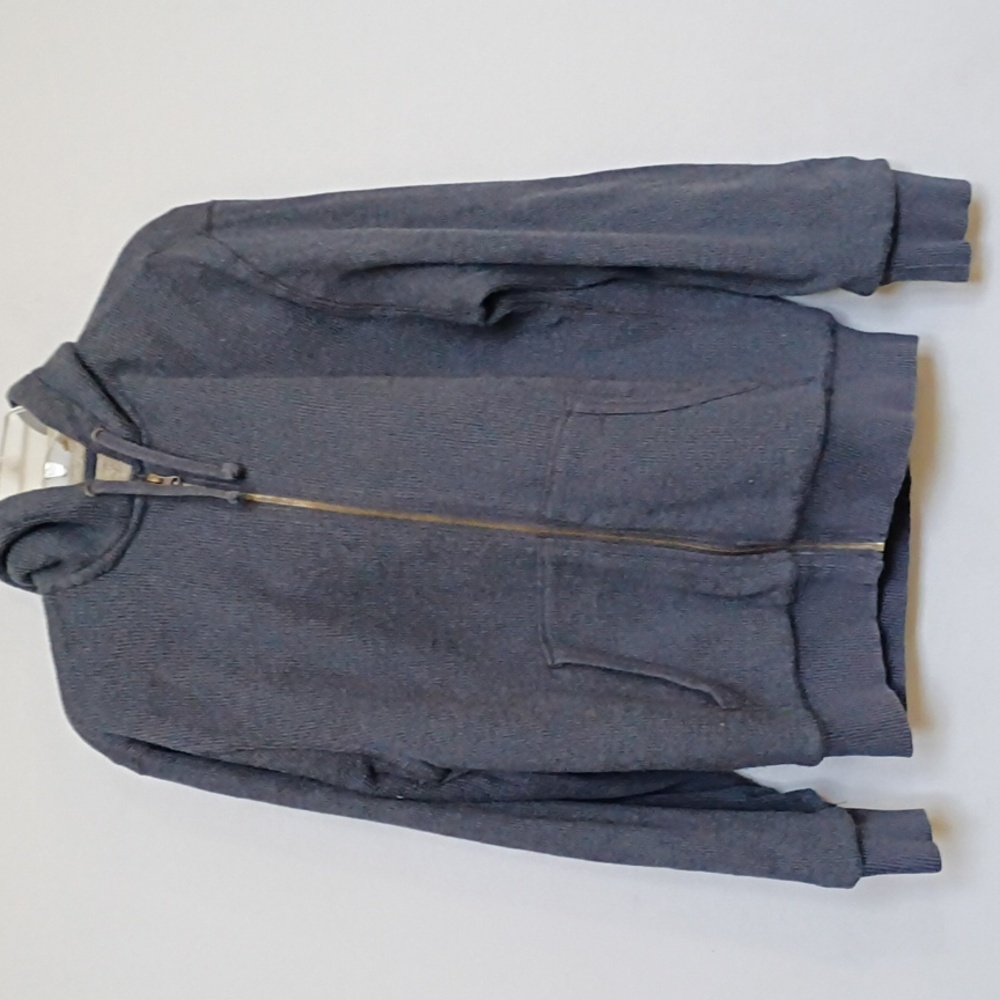 Northwest Territory Men's Vintage Charcoal Zip-Up Sweater Hoodie Size Small